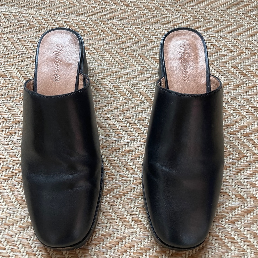 Madewell Mindy lugsole black size 9 barely worn
